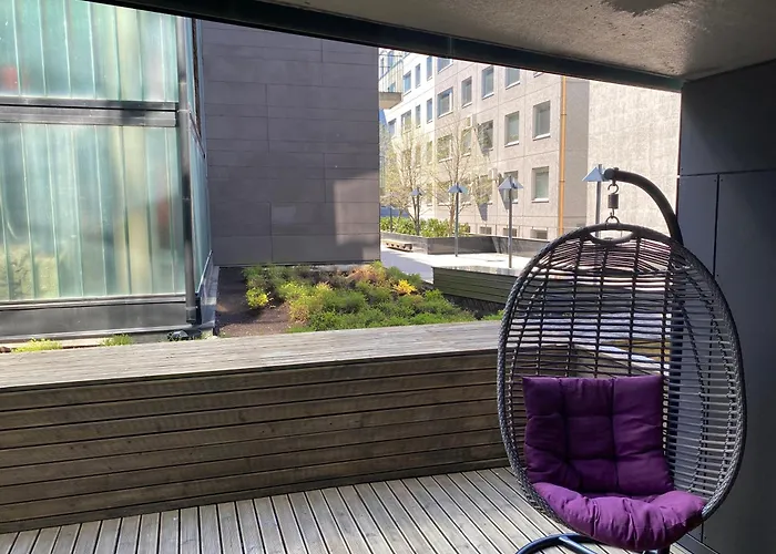 Rotermanni Studio Apartment, Large Terrace