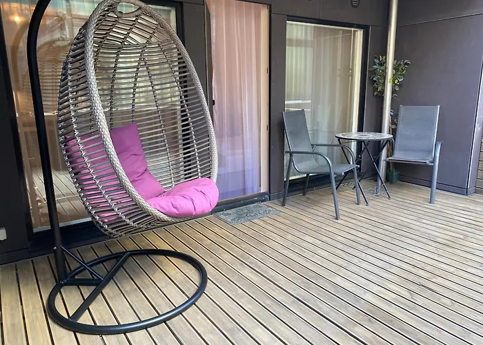 Rotermanni Studio Apartment, Large Terrace